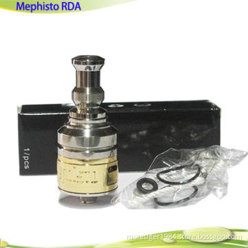 Hot Selling Mephisto RDA Atomizer Clone with multiple colors black gold red Adjustable Airflow E Cig for Mechanical Mod DHL Fre